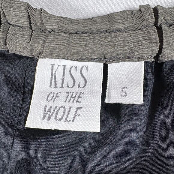 Kiss Of The Wolf Silk Maxi Skirt S Boho Lagenlook Artsy Minimalist Old Money - Picture 3 of 8